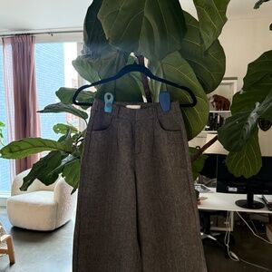 Tailored Twill Shorts, Gray (S)